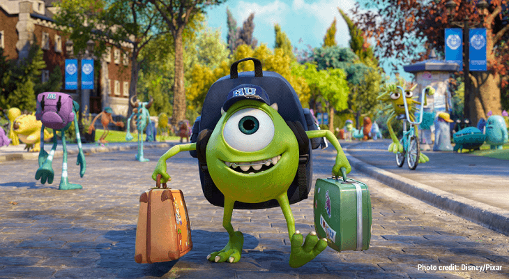 Movies about Surviving School and College-Monsters University