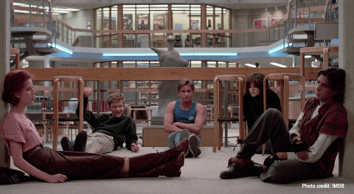 Movies about Surviving School and College-The Breakfast Club