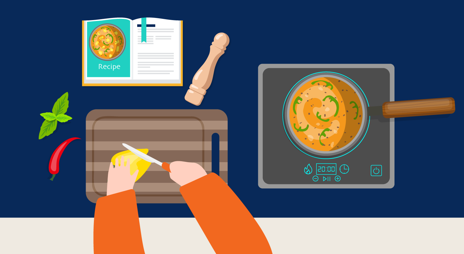 LCB- Signs You Should Be A Chef-Always whipping up new recipes 02