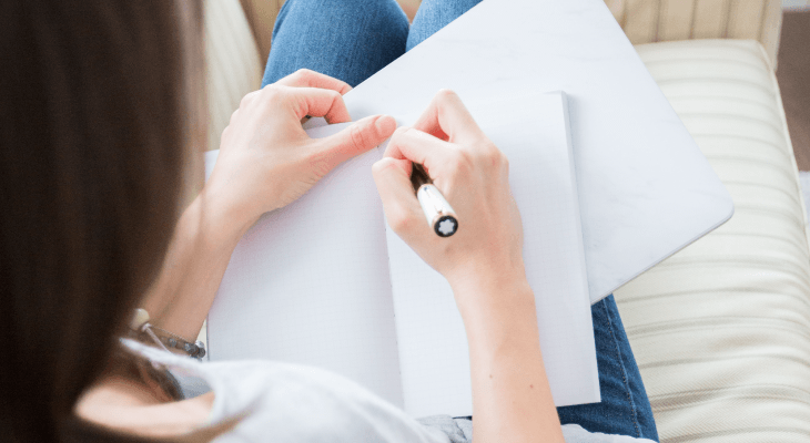 Ways to Deal With Emotional Sensitivity-Write down your feelings