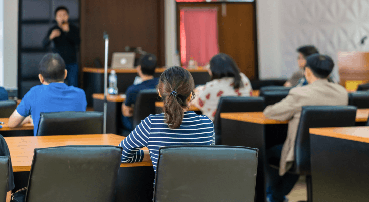 College Then and Now-Attending classes