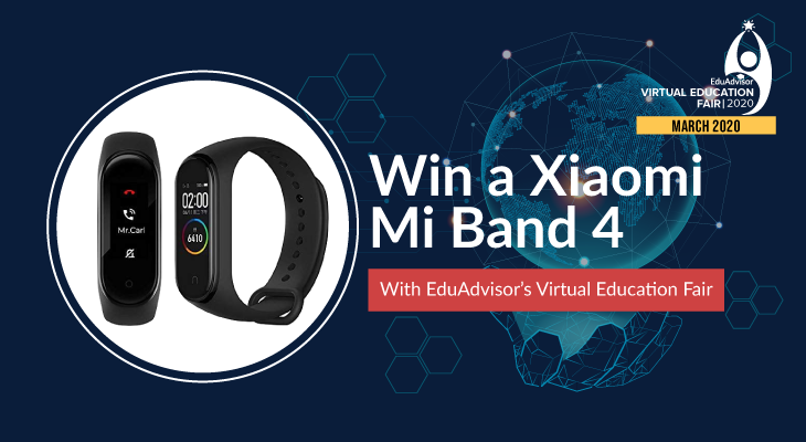 Win a Xiaomi Mi Band With EduAdvisor Virtual Education Fair - Feature-Image