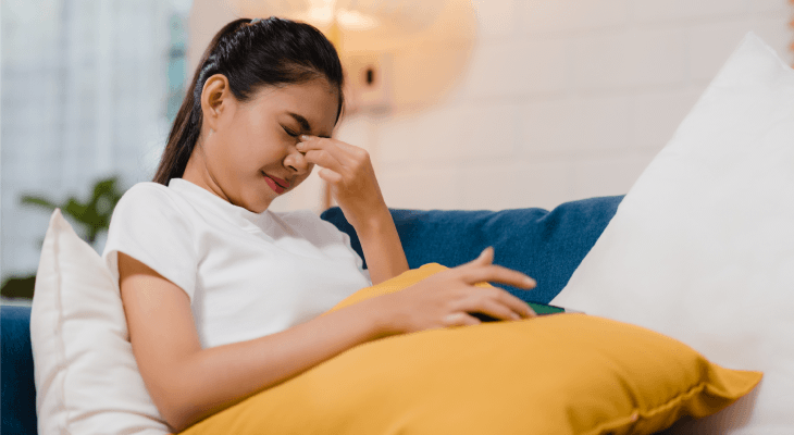 Ways to Avoid Flu-Hands away face