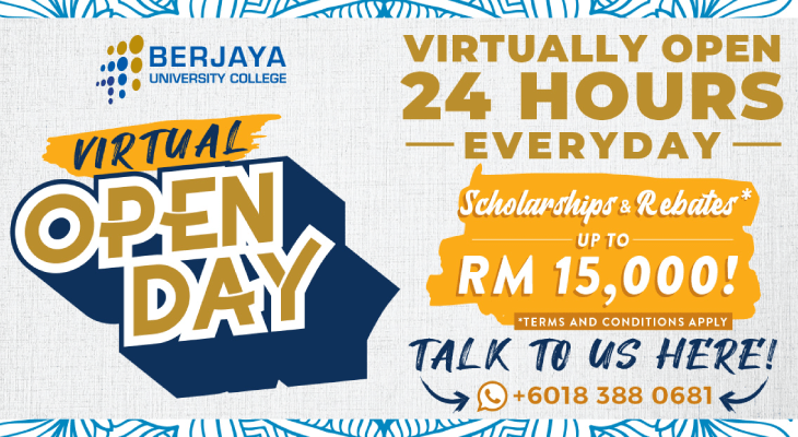 Talk to BERJAYA University College at Their Virtual Open Day - Feature-Image