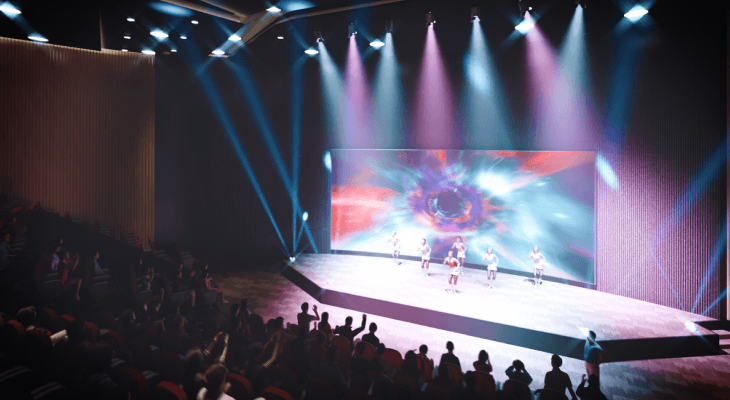 Peninsula College Campus-High-end entertainment hub