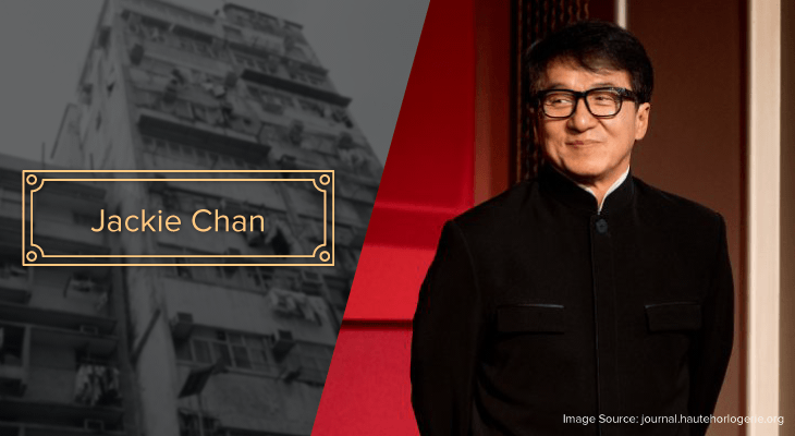Rags to Riches Celebrities-Jackie Chan