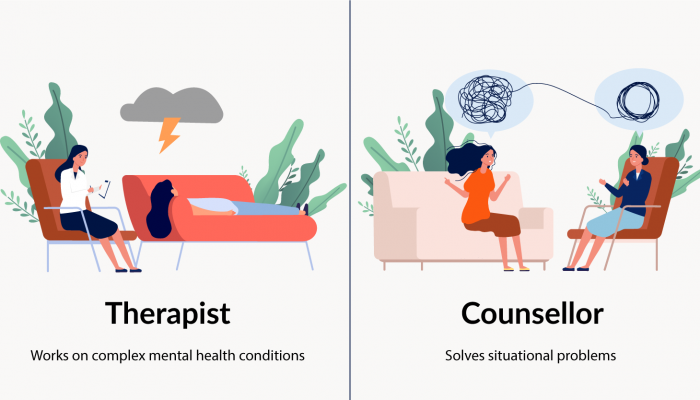 Therapist Vs Counsellor: What’s The Difference?