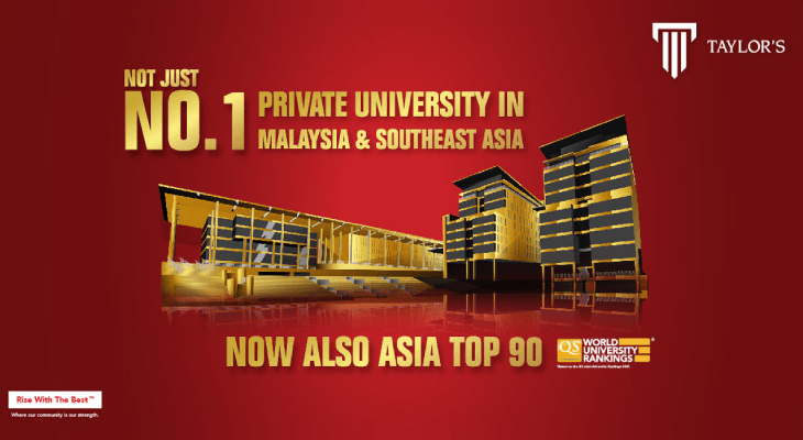 Taylor’s University Is Among Asia’s Top 90 Universities in 2021 - Feature-Image