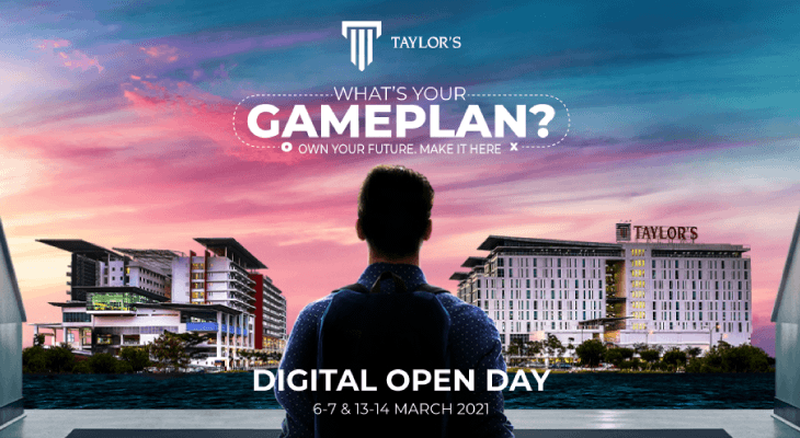 Build a Gameplan With Taylor’s Digital Open Day March 2021 - Feature-Image