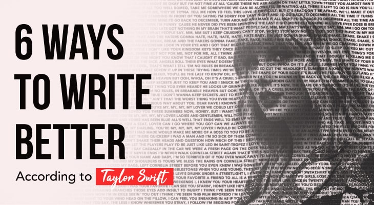 6 Tips To Become a Better Writer According to Taylor Swift - Feature-Image