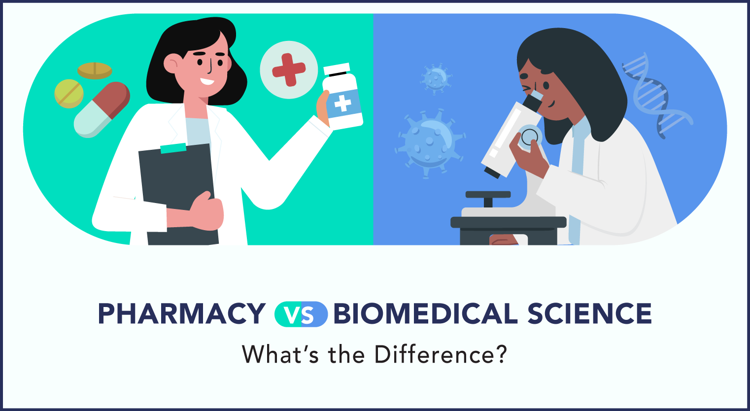 Pharmacy vs Biomedical Science: What’s the Difference? - Feature-Image