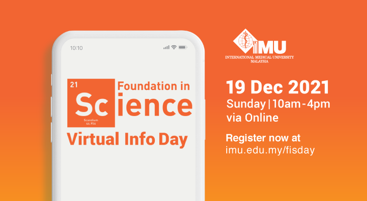 Visit IMU’s Foundation in Science Virtual Info Day - Feature-Image
