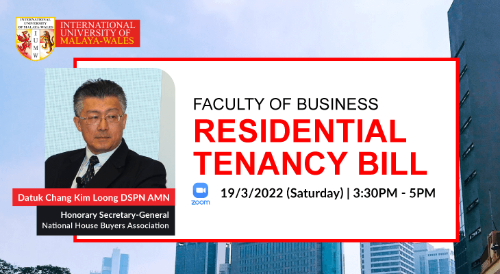 What Is the Residential Tenancy Bill All About? Learn More With IUMW Expert This 19 March 2022 - Feature-Image