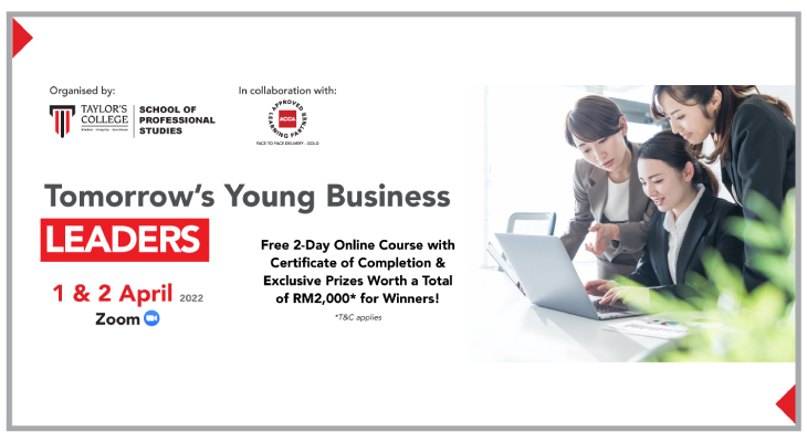 Taylor’s Free Tomorrow’s Young Business Leaders Class - Feature-Image