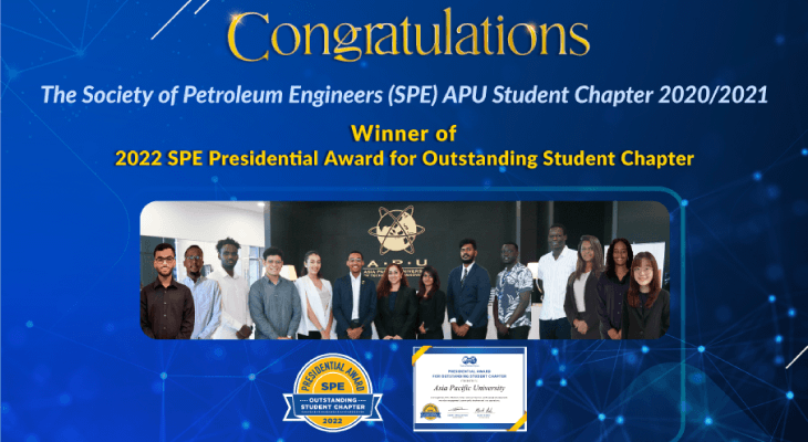 APU’s Society of Petroleum Engineers Student Chapter Recognised as the Top 5% of Outstanding Student Chapters in the World - Feature-Image