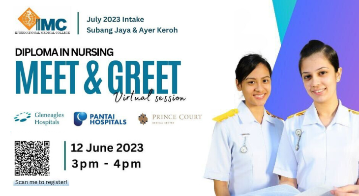 IMC Meet & Greet: Study Nursing for Free This 12 June 2023