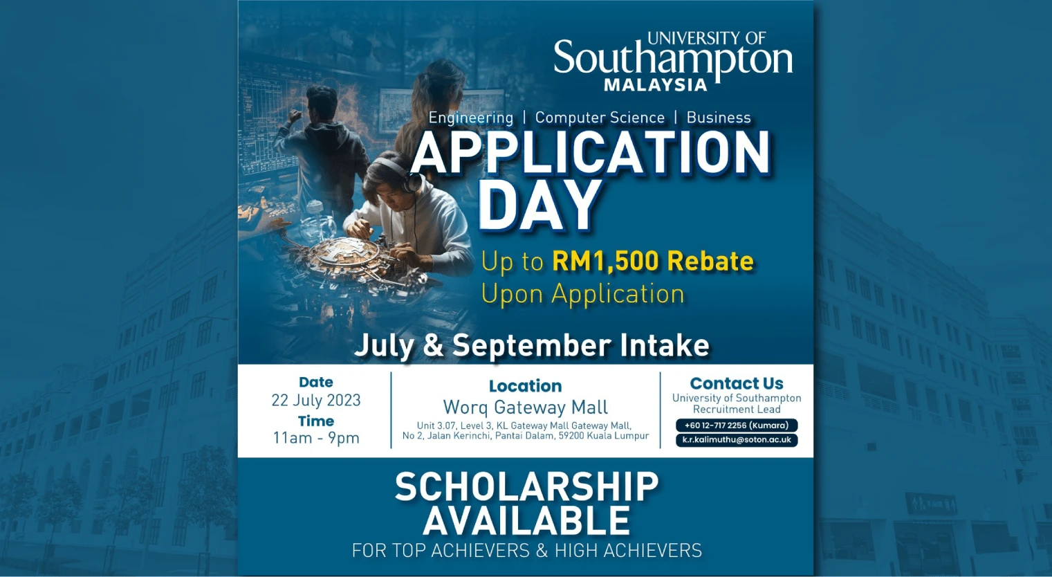 southampton-malaysia-uosm-application-day-22-july-2023