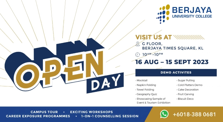 berjaya-university-college-open-day-august-september-2023