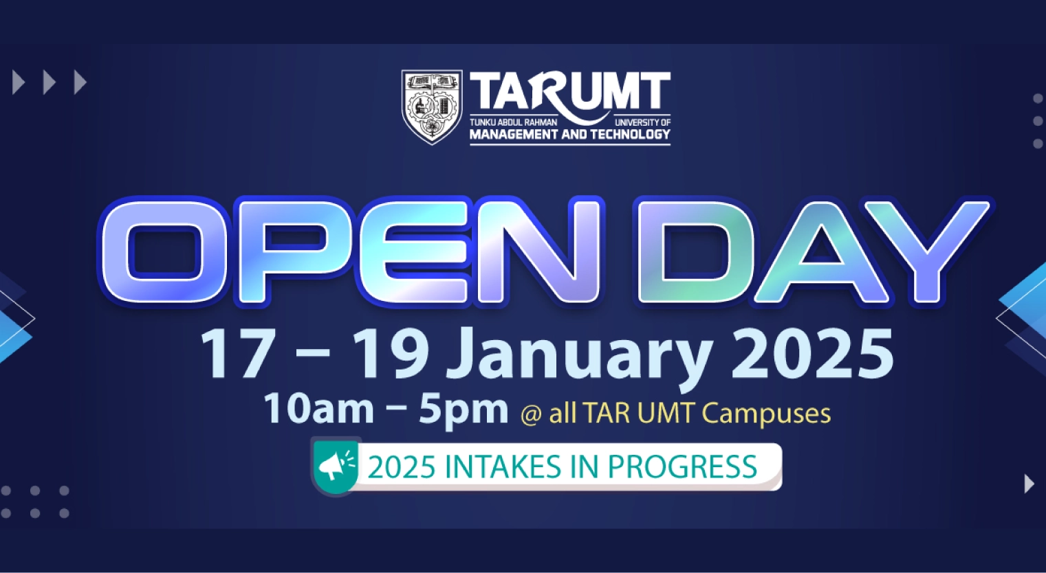 TAR UMT Open Day 2025