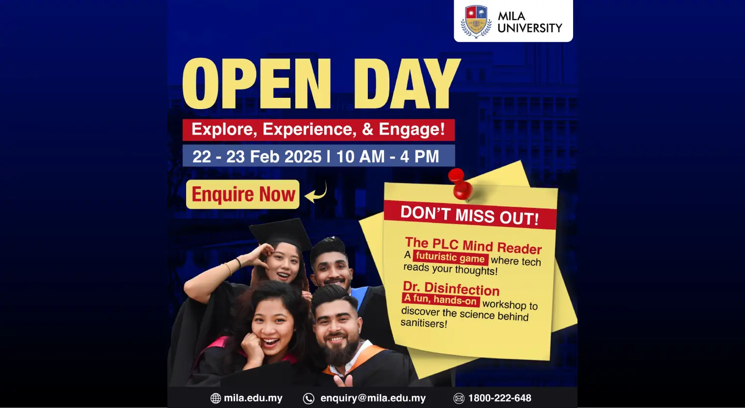 Mila University Open Day