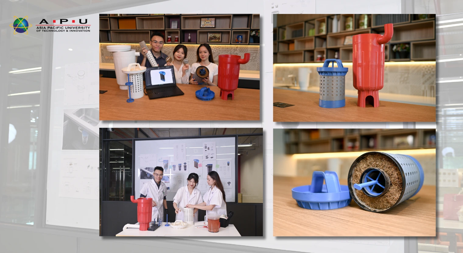 APU Students Turn Kitchen Waste Into a National Win at the James Dyson Award 2025