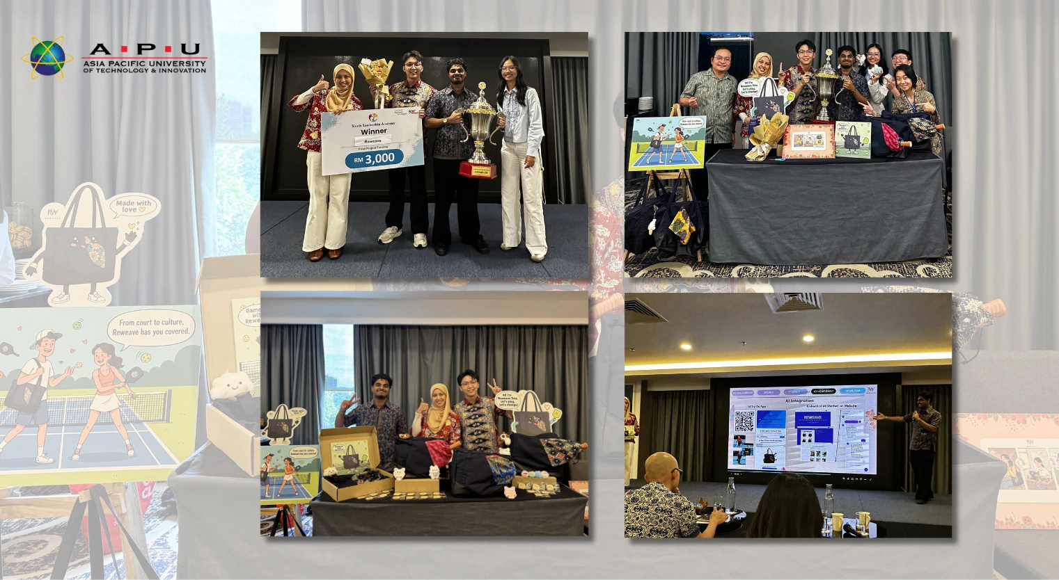 APU Student Leads Team’s First Prize Win in YLA Startup Incubation Finals 2025