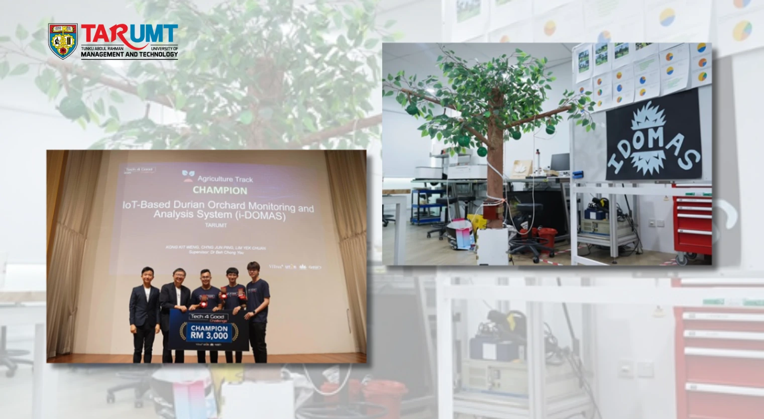 TAR UMT Wins Big with Durian Farming Innovation at Tech 4 Good 2025