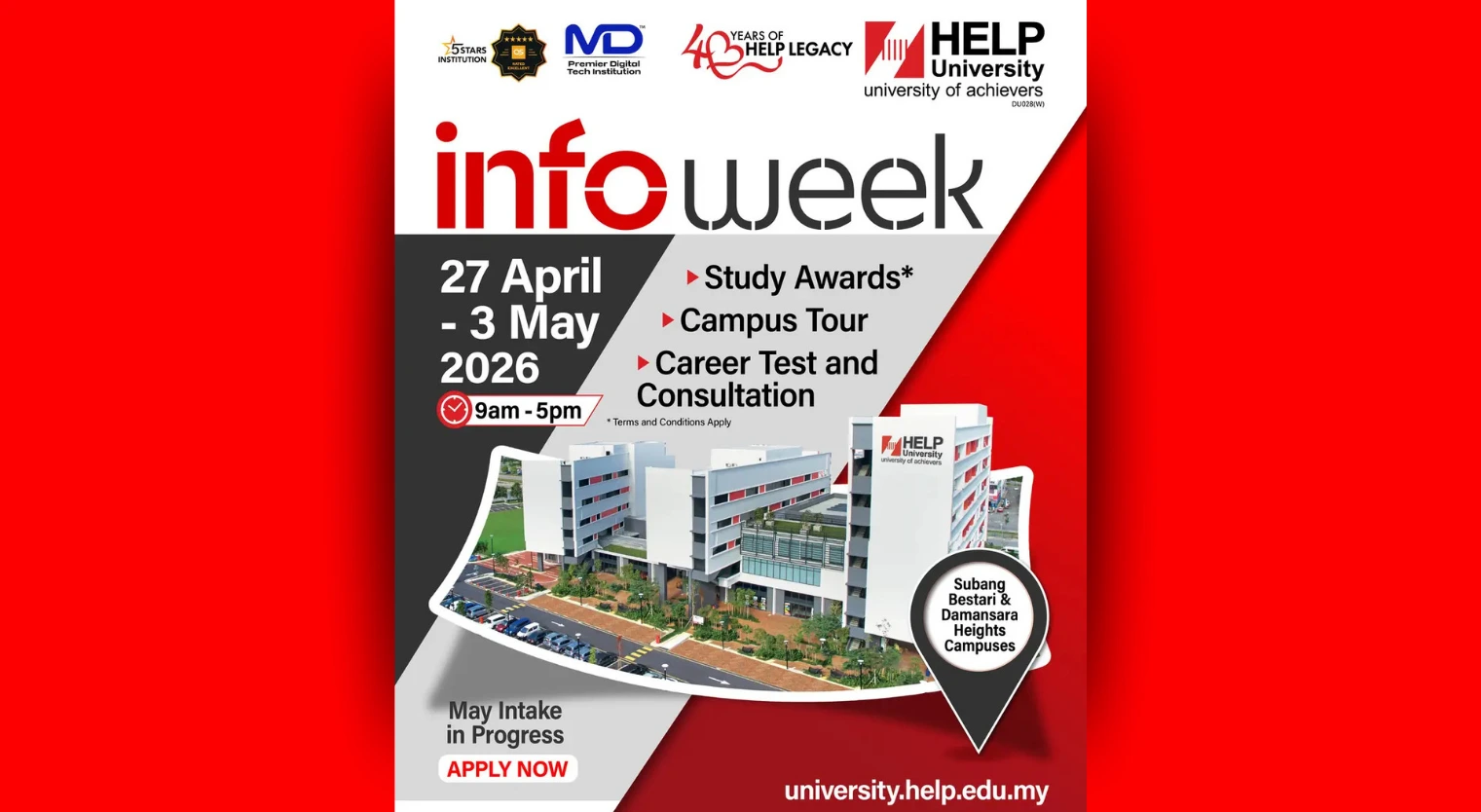 Explore Your Pathways at HELP Info Week This 27 April – 3 May 2026