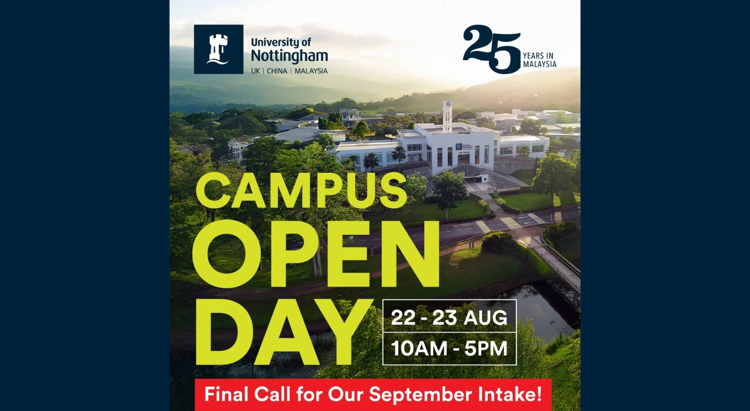 Nottingham Malaysia Open Day 2026